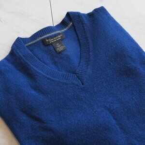 Saphhire Blue BR Men's Wool Sweater, M